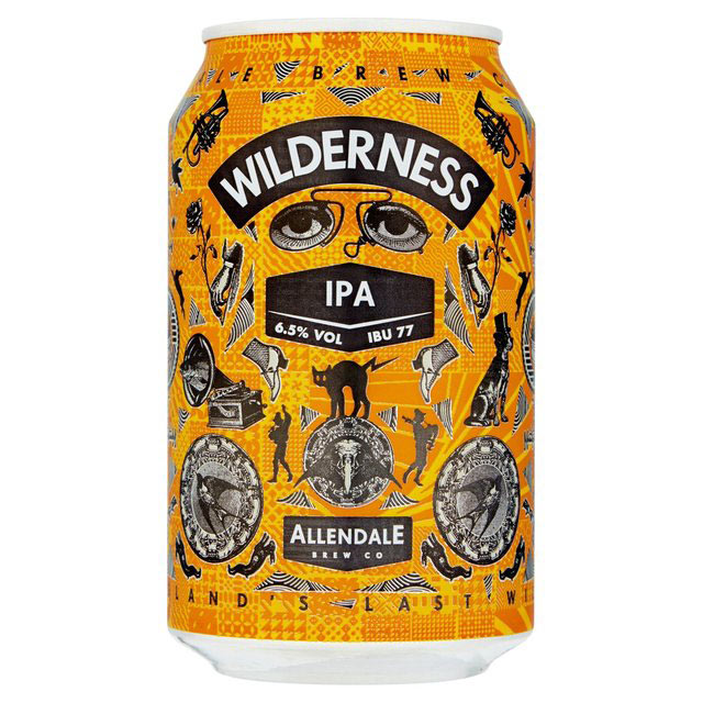 Craft Beer Cans Wilderness IPA